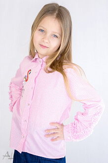 Блузка для девочки Albero Фламинго розовая 5058 - размеры