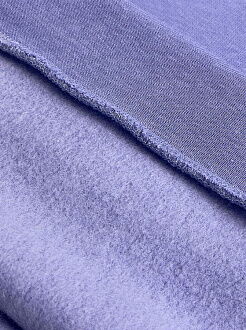 Утепленная кофта-худи для девочки Mevis NYC сиреневая 3938-01 - фотография