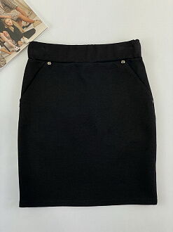 Юбка для девочки Mevis черная 3359-02 - картинка