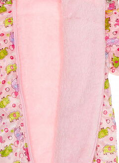 Комбинезон демисезонный Одягайко Слоники розовый 30013 - фото