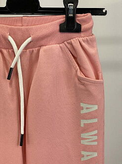 Спортивные штаны для девочки Breeze розовые 16463 - фотография