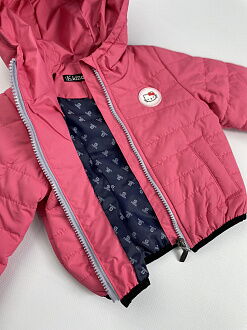 Демисезонная куртка для девочки Kidzo Kitty розовая 59 - размеры