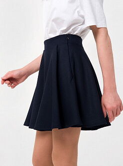 Школьная юбка для девочки SMIL темно-синяя 120254 - цена