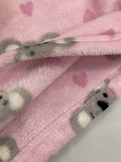 Пижама детская вельсофт Фламинго Коалы розовая 855-910 - фотография