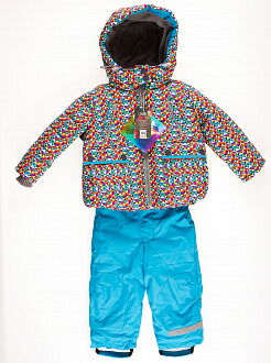 Комбинезон зимний раздельный для мальчика (куртка+штаны) DCkids голубой Скай - цена