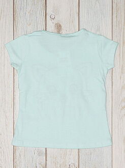 Комплект футболка и лосины для девочки PATY KIDS голубой 51403 - размеры