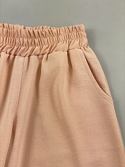 Костюм рубашка и палаццо для девочки персик 2005 - Киев