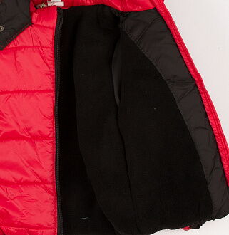 Куртка зимняя для девочки Одягайко красная 2554 - картинка