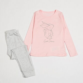 Пижама для девочки Фламинго Sweet Dreams розовая 245-212 - цена