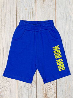 Комплект футболка и шорты для мальчика Breeze Собачка салатовый 14408 - картинка