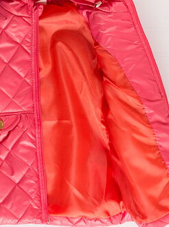 Куртка для девочки Одягайко коралловая 22026О - картинка