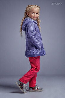 Куртка для девочки Zironka сиреневая 2050-1 - фотография