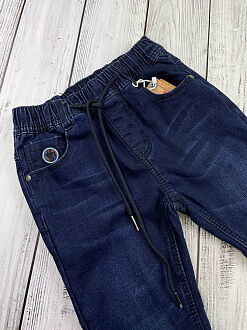 Утепленные джинсы для мальчика Taurus синие 138 - размеры