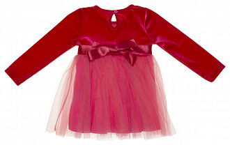 Платье нарядное для девочки Barmy Цветы коралловое 0341 - фото