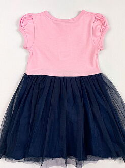 Платье для девочки Кошечка розовое 10676 - картинка