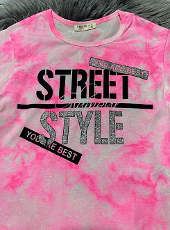 Комплект футболка и бриджи для девочки Breeze розовый 15979 - размеры