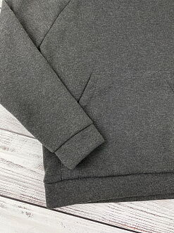 Утепленный спортивный костюм серый графит 2510 - фото