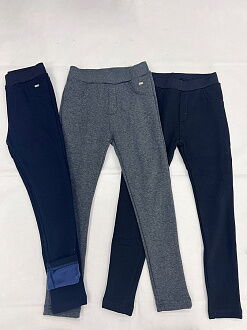 Лосины утепленные на меху серый графит 8011 - размеры