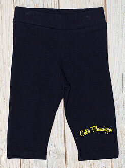 Комплект футболка и бриджи для девочки Breeze Cute Flamingos желтый 13490 - фото