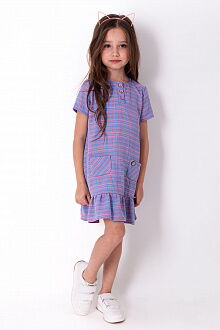 Платье для девочки Mevis сиреневое 4225-03 - цена