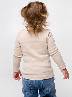 Гольф со стойкой утепленный кашкорс SMIL бежевый 114839 - фото