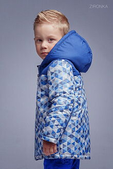 Куртка для мальчика Zironka синяя 2101-1 - фото