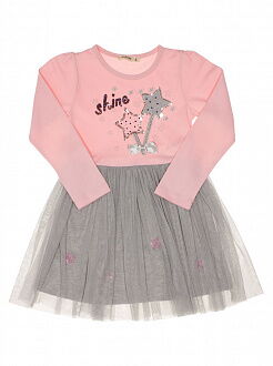Платье для девочки Breeze Shine розовое 12804 - цена