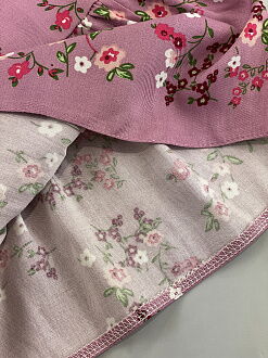 Платье для девочки Mevis Цветочки розовое 4544-03 - купить