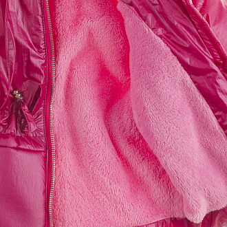 Куртка зимняя для девочки Одягайко малиновая 20203 - фото