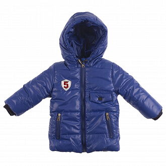 Куртка зимняя для мальчика Одягайко синий электрик 20136 - цена