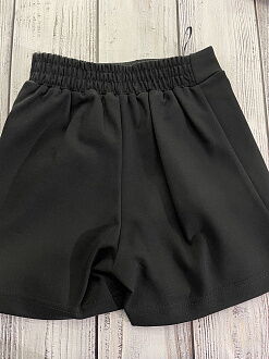 Юбка-шорты для девочки Mevis черная 4159-02 - размеры