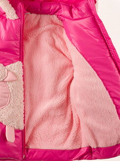 Куртка зимняя для девочки Одягайко розовая 2829О - фотография