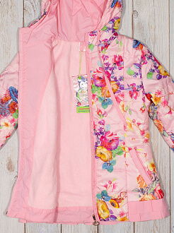 Куртка для девочки Одягайко розовая 2625 - картинка