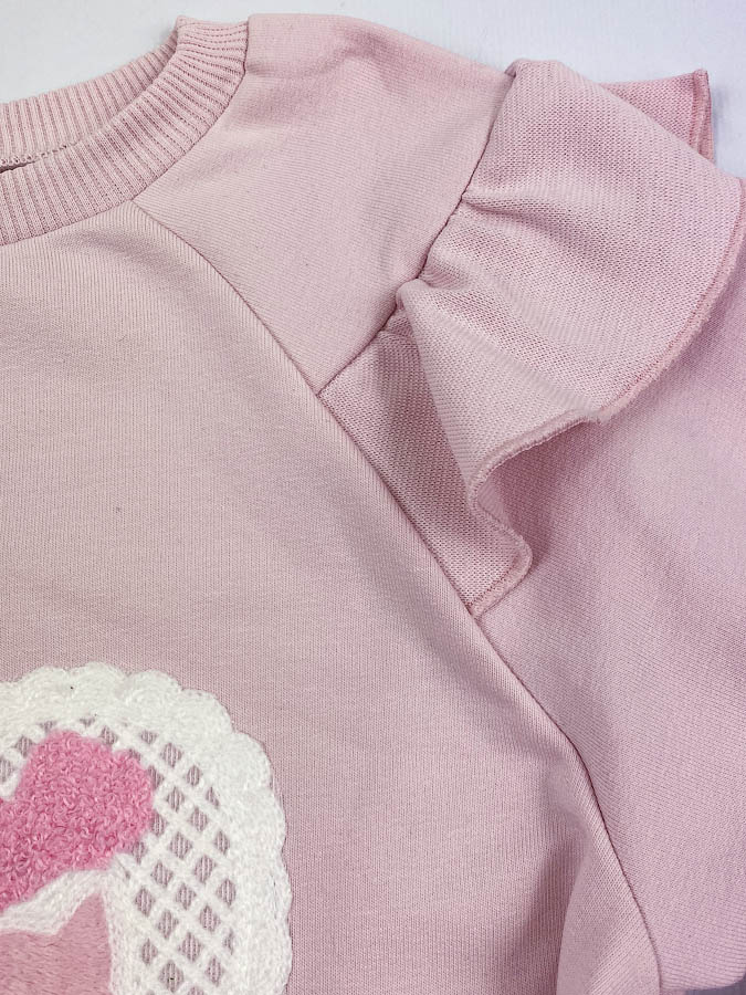 Утеплений костюм для дівчинки Smil Кошенята рожевий 117329 - світлина