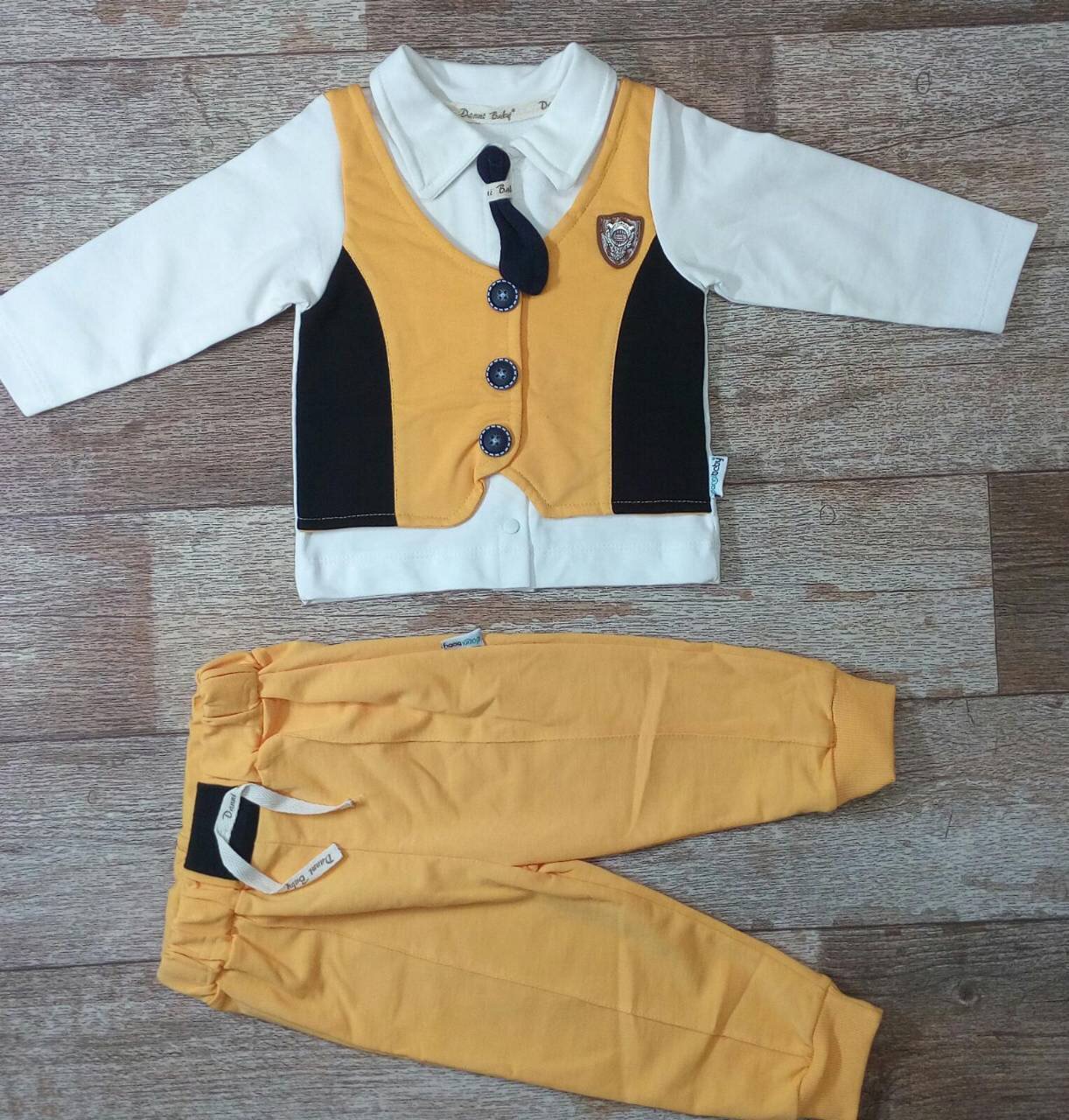 Нарядный костюм для мальчика Danny baby Джентельмен желтый 234 - ціна