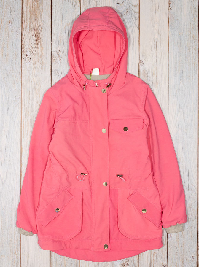 Вітровка для дівчинки Одягайко рожева 24002 - ціна