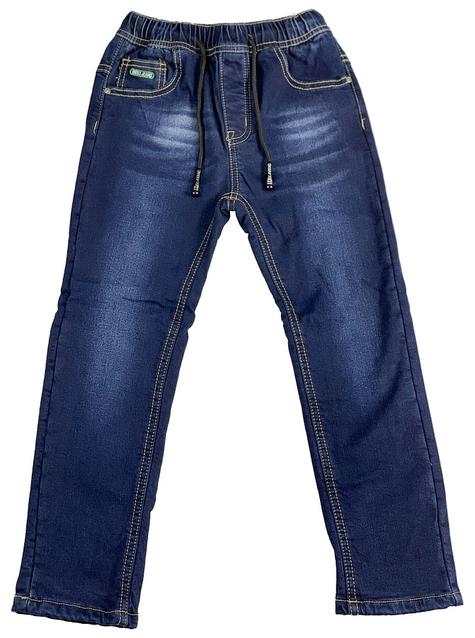 Утеплені джинси для хлопчика Taurus сині B-05 - ціна