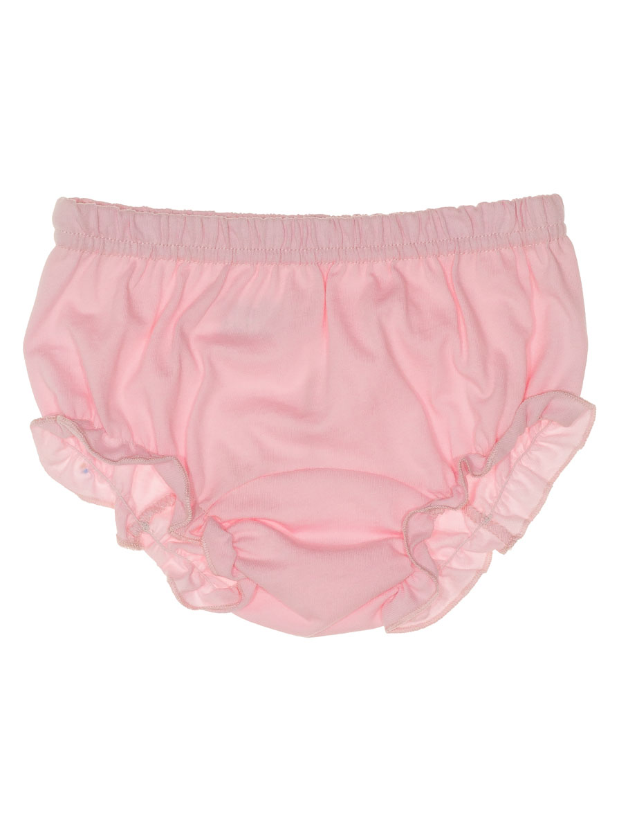 Літній комплект сукня та трусики для дівчинки Smil рожевий 113202 - фото