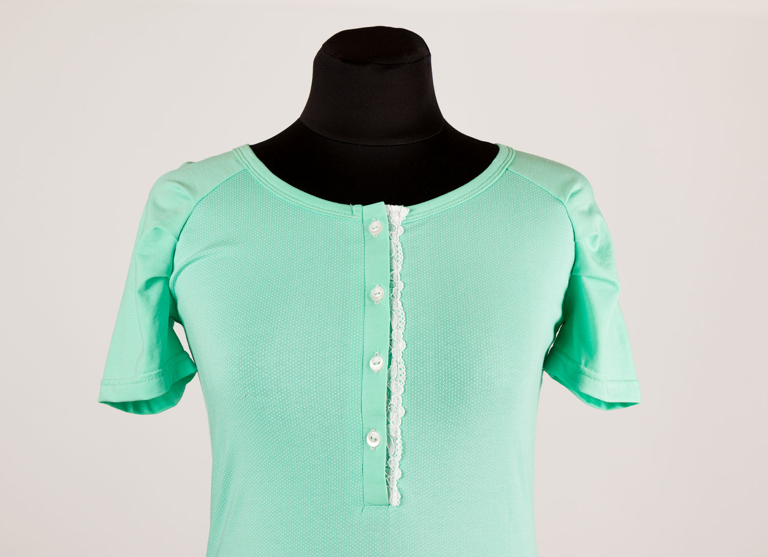 Рубашка жіноча VVL ментол 266/3 - світлина