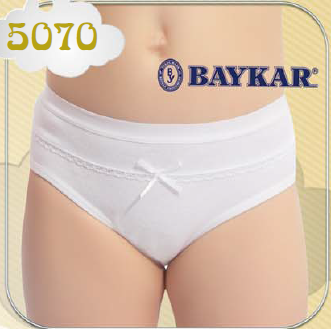 Трусики для девочки BAYKAR белые 5070 - цена
