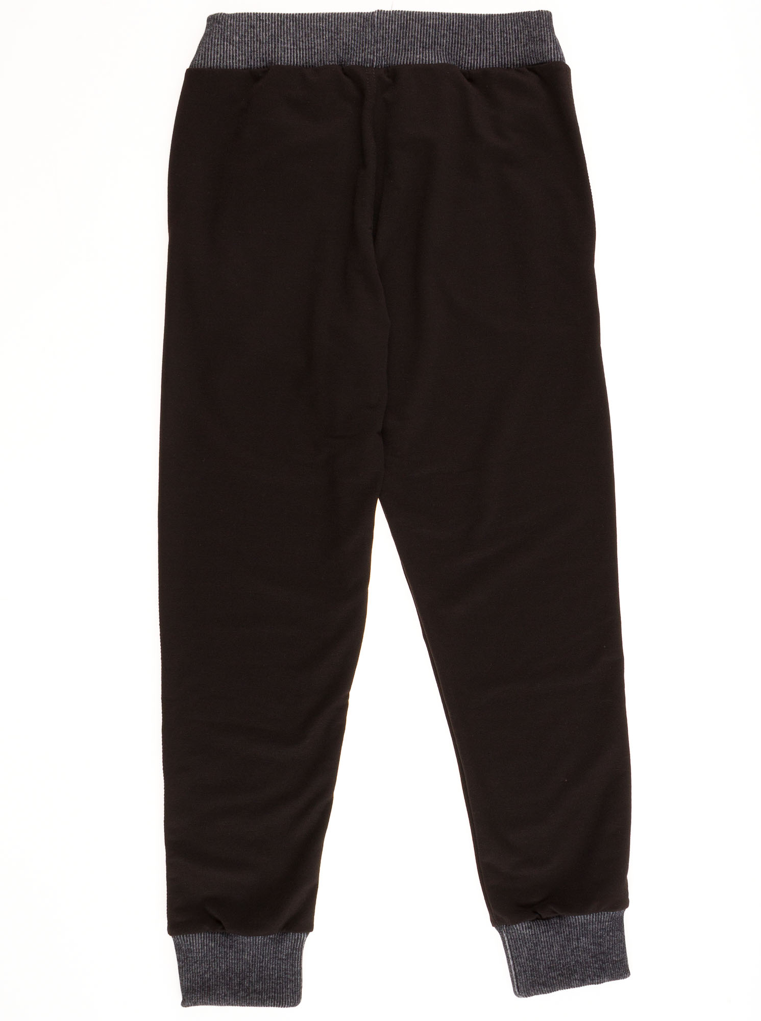 Спортивные штаны для мальчика  Mevis черные to 30-01 - розміри