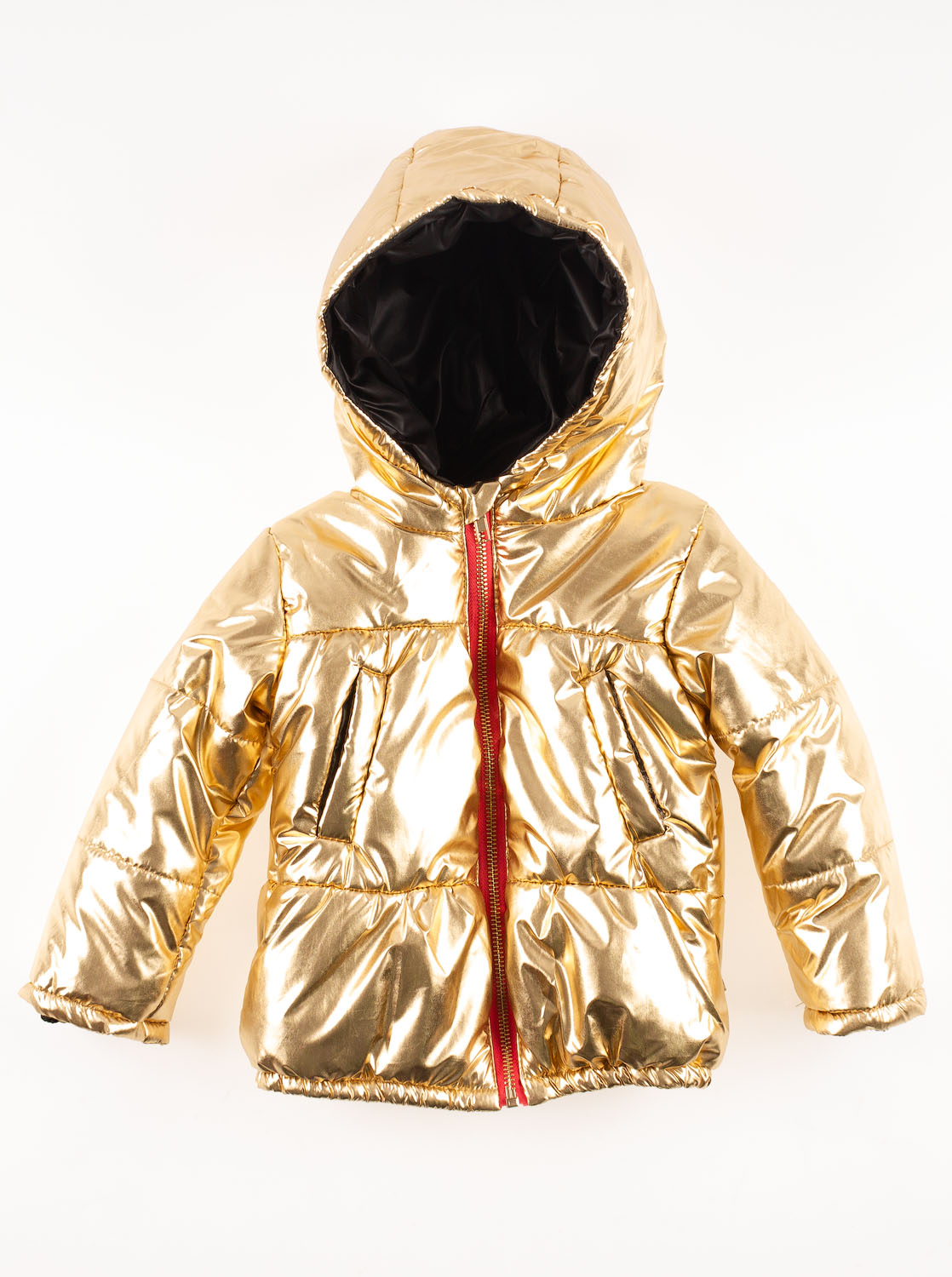 Куртка для девочки Одягайко золотая 22340 - ціна