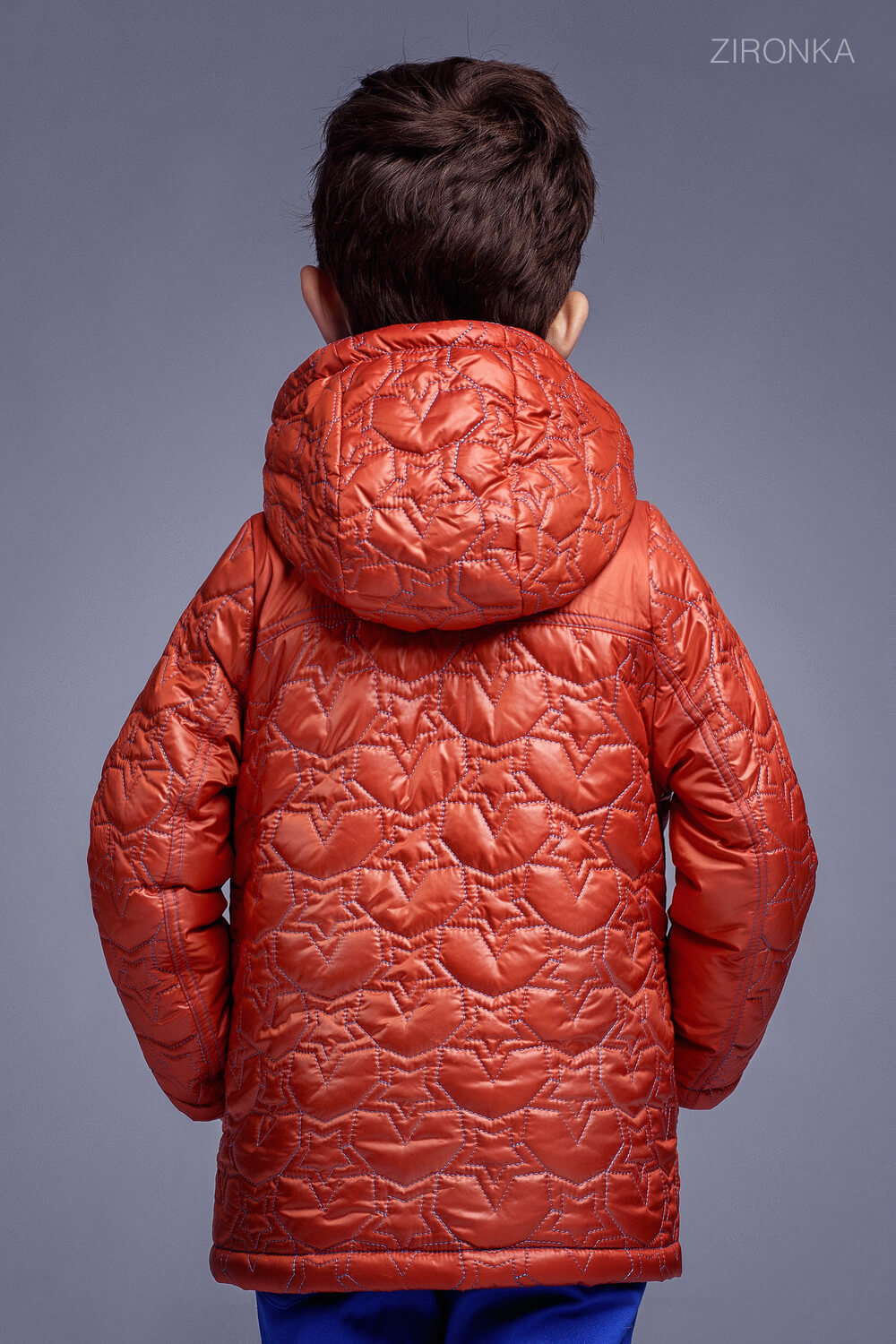 Куртка для хлопчика Zironka помаранчева 2046-2 - купити