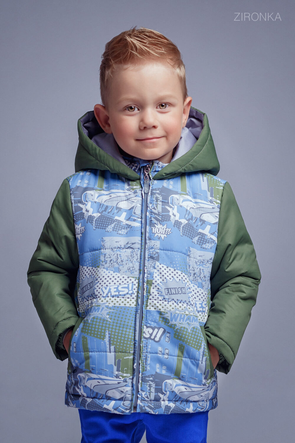 Куртка для хлопчика Zironka зелена 2103-1 - ціна