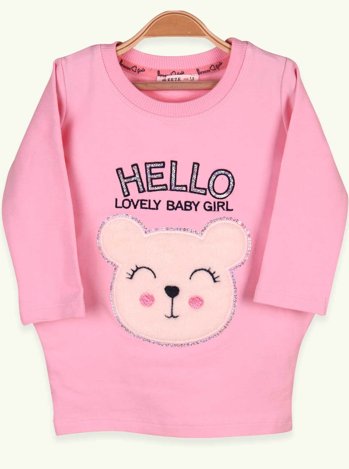 Туніка для дівчинки Breeze Мишка рожева 14957 - ціна
