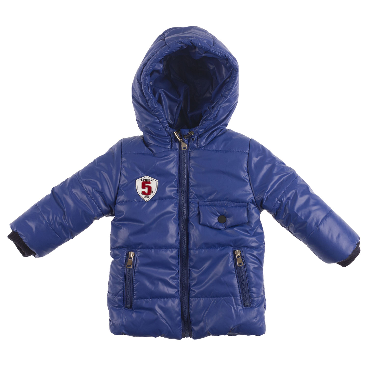 Куртка зимова для хлопчика Одягайко синій електрик 20136 - ціна