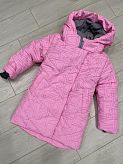 Куртка зимняя для девочки Kidzo розовая 11-22