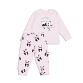 Пижама для девочки Фламинго Панда розовая 613-222 - цена