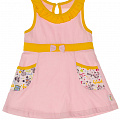 Літній комплект сукня та трусики для дівчинки Smil рожевий 113202 - розміри