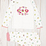 Пижама SMIL Пирожные белая 104303 - ціна